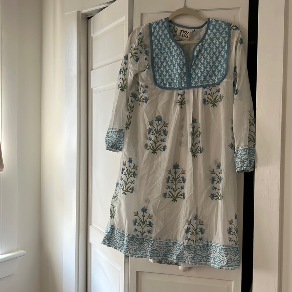 Sz blockbrint dress small